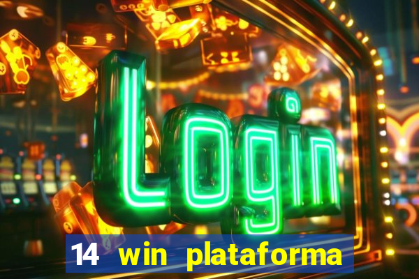 14 win plataforma de jogos